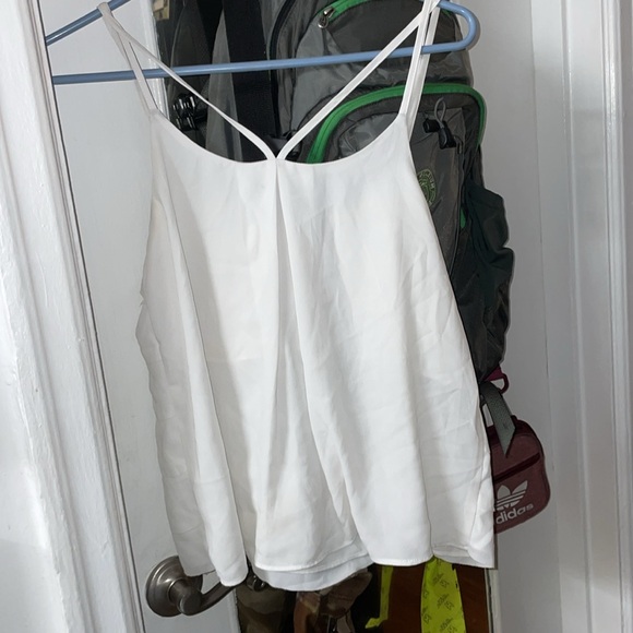 Alt B Blouse in white frills. Summer blouse for someone sized Small. - Picture 3 of 4